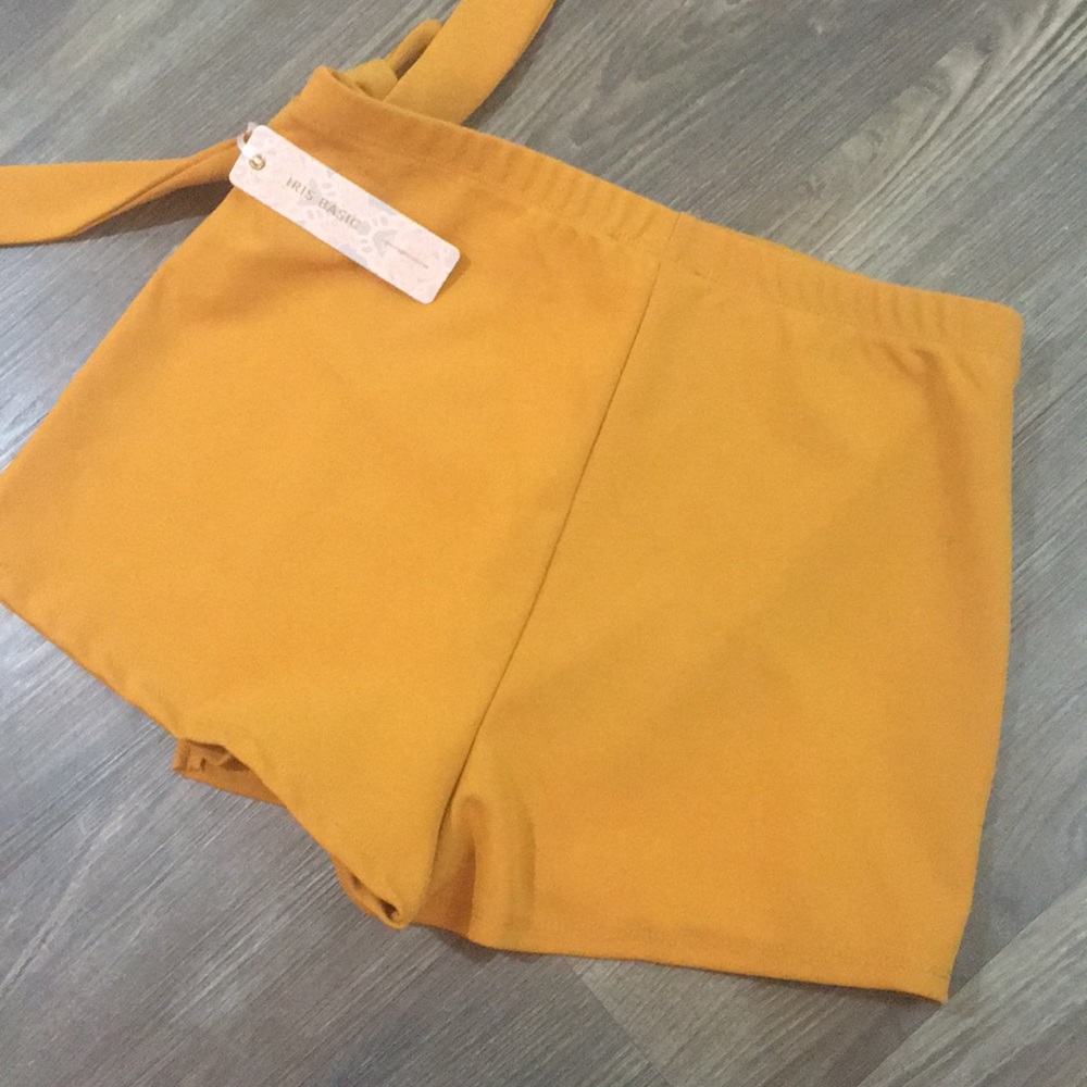 🆕 Mustard wrap skort - Picture 3 of 4